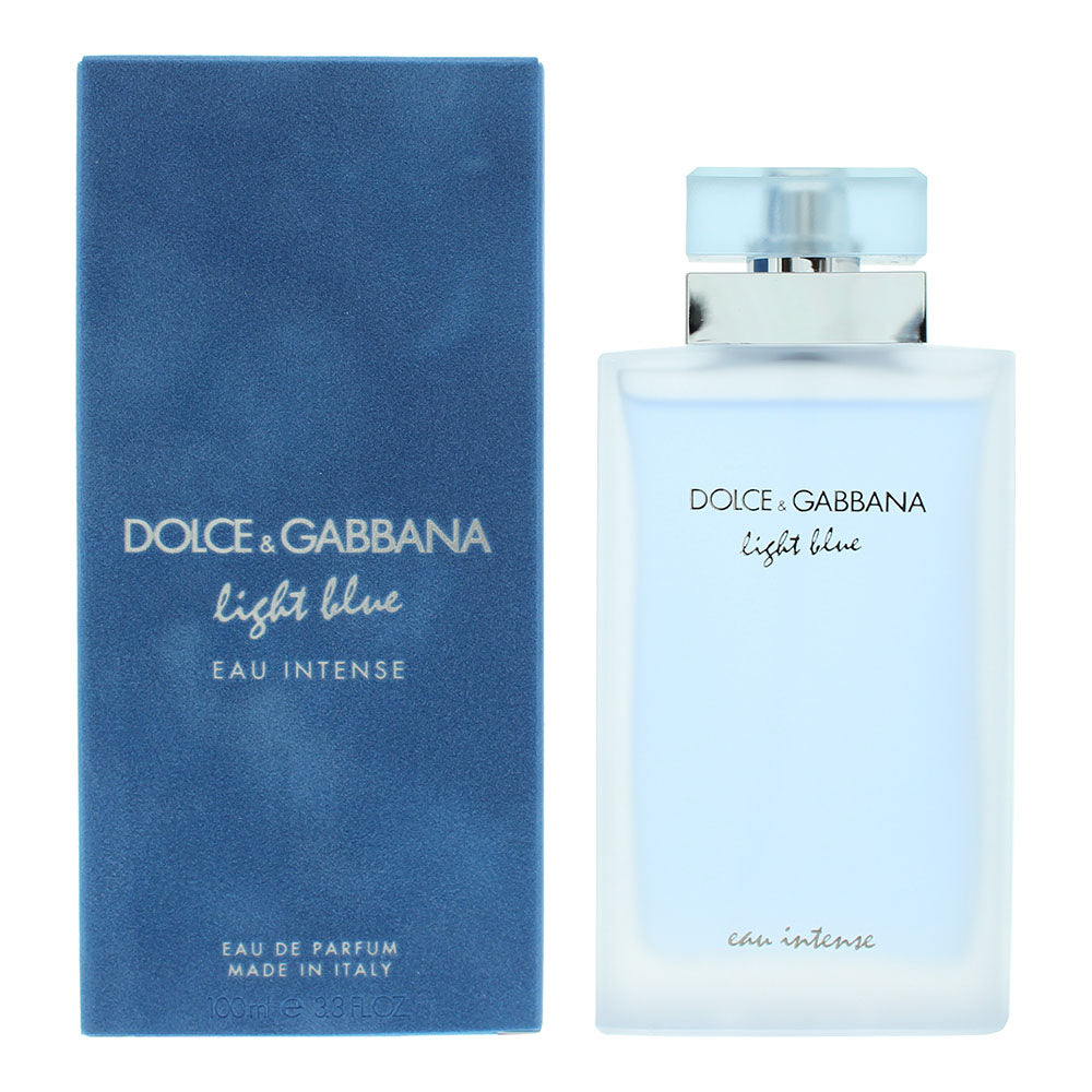 DOLCE & GABBANA LIGHT BLUE EAU INTENSE 3.3 EAU DE PARFUM SPRAY FOR WOMEN