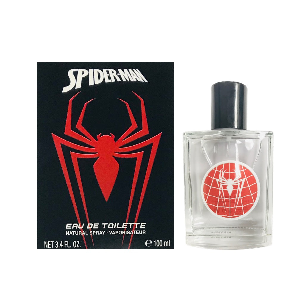 MARVEL SPIDER-MAN BLACK 3.4 EAU DE TOILETTE SPRAY.