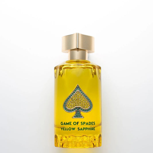 JO MILANO PARIS GAME OF SPADES YELLOW SAPPHIRE 3 OZ PARFUM SPRAY