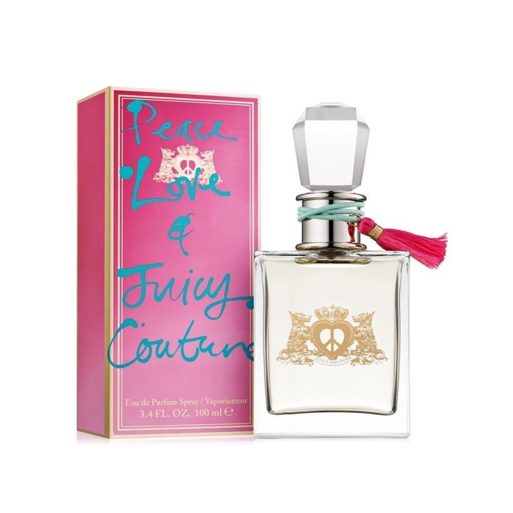 JUICY COUTURE PEACE & LOVE 3.4 EAU DE PARFUM SPRAY