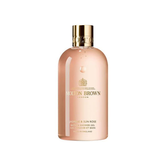 MOLTON BROWN JASMINE & SUN ROSE 10 OZ BATH & SHOWER GEL