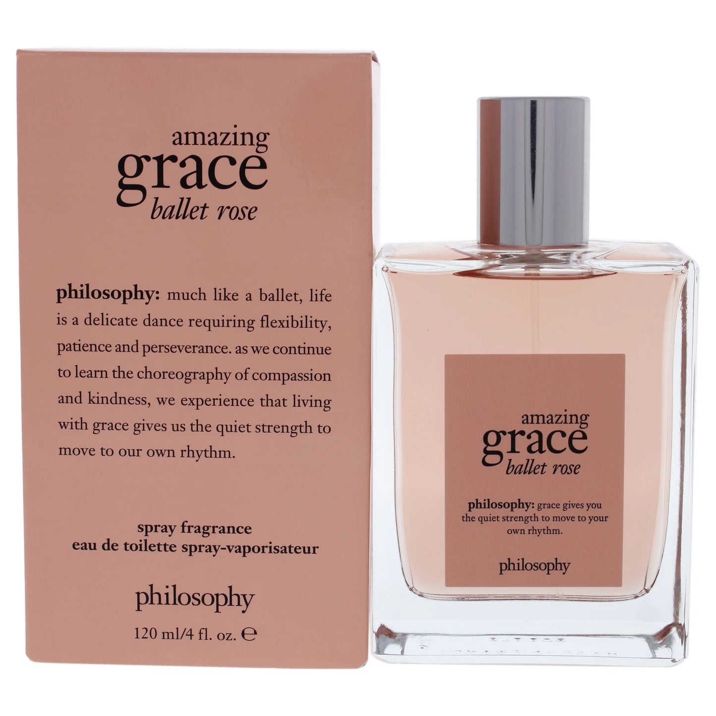 PHILOSOPHY AMAZING GRACE BALLET ROSE 4 OZ EAU DE TOILETTE SPRAY FOR WOMEN