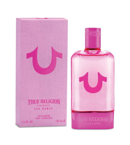 TRUE RELIGION PINK 3.4 EAU DE PARFUM SPRAY FOR WOMEN