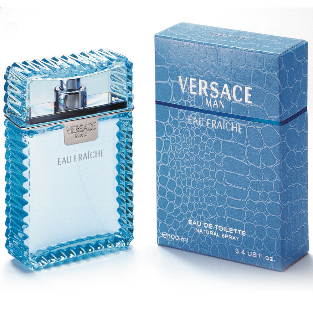 VERSACE EAU FRAICHE 3.4 EAU DE TOILETTE SPRAY FOR MEN