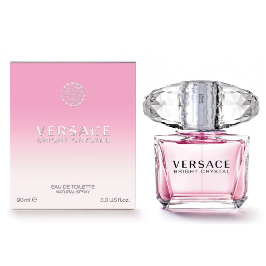 VERSACE BRIGHT CRYSTAL 3 OZ EAU DE TOILETTE SPRAY