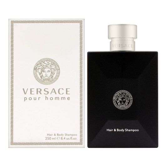 VERSACE POUR HOMME 8.4 HAIR & BODY SHAMPOO