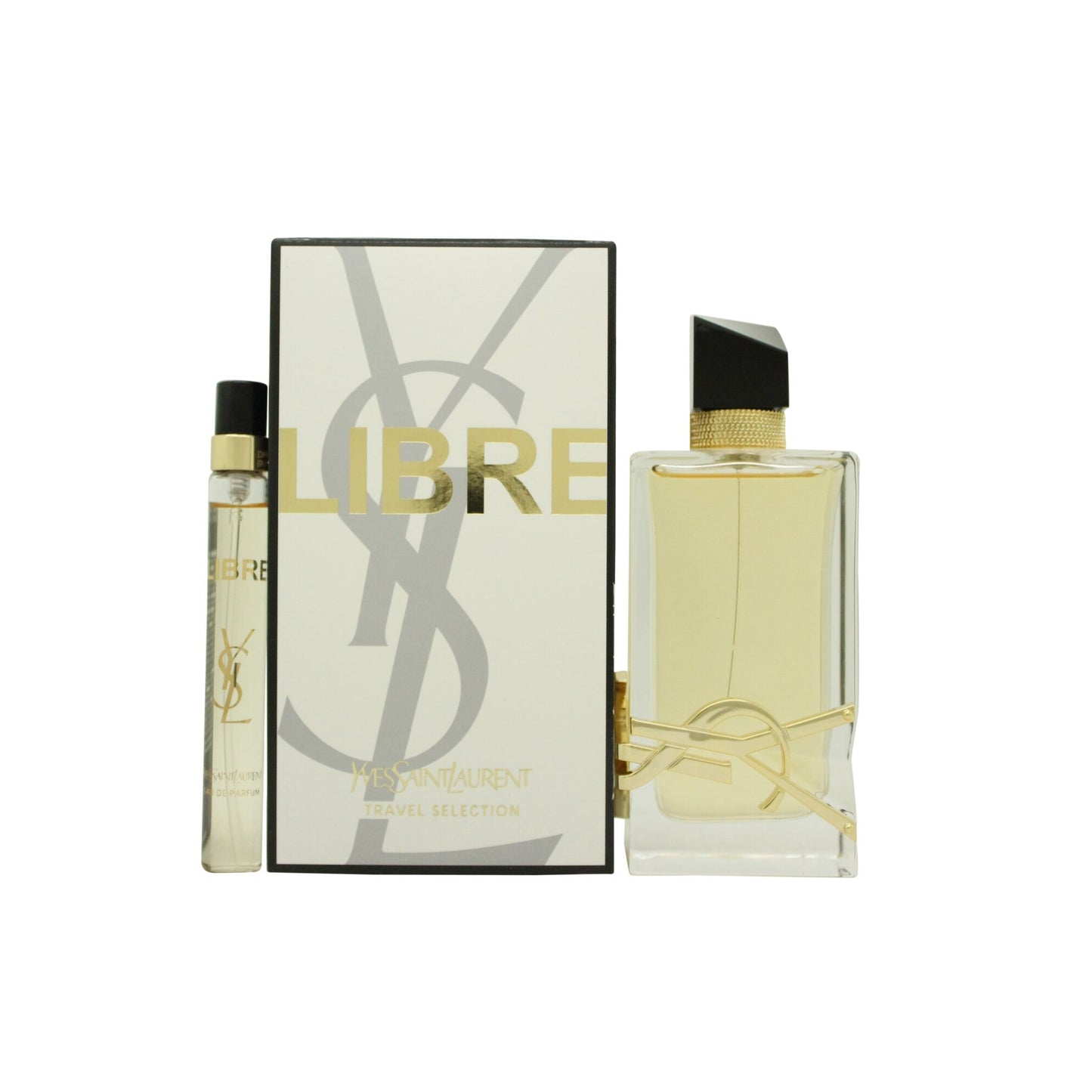 YSL LIBRE 2 PCS SET FOR WOMEN: 3 OZ EAU DE PARFUM SPRAY + 0.34 EAU DE PARFUM SPRAY